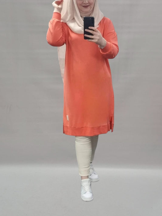 Sweatyshirt orange