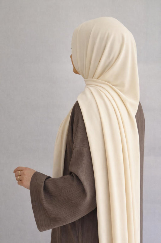 Jersey Hijab soft melone