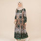 Maxikleid gemustert