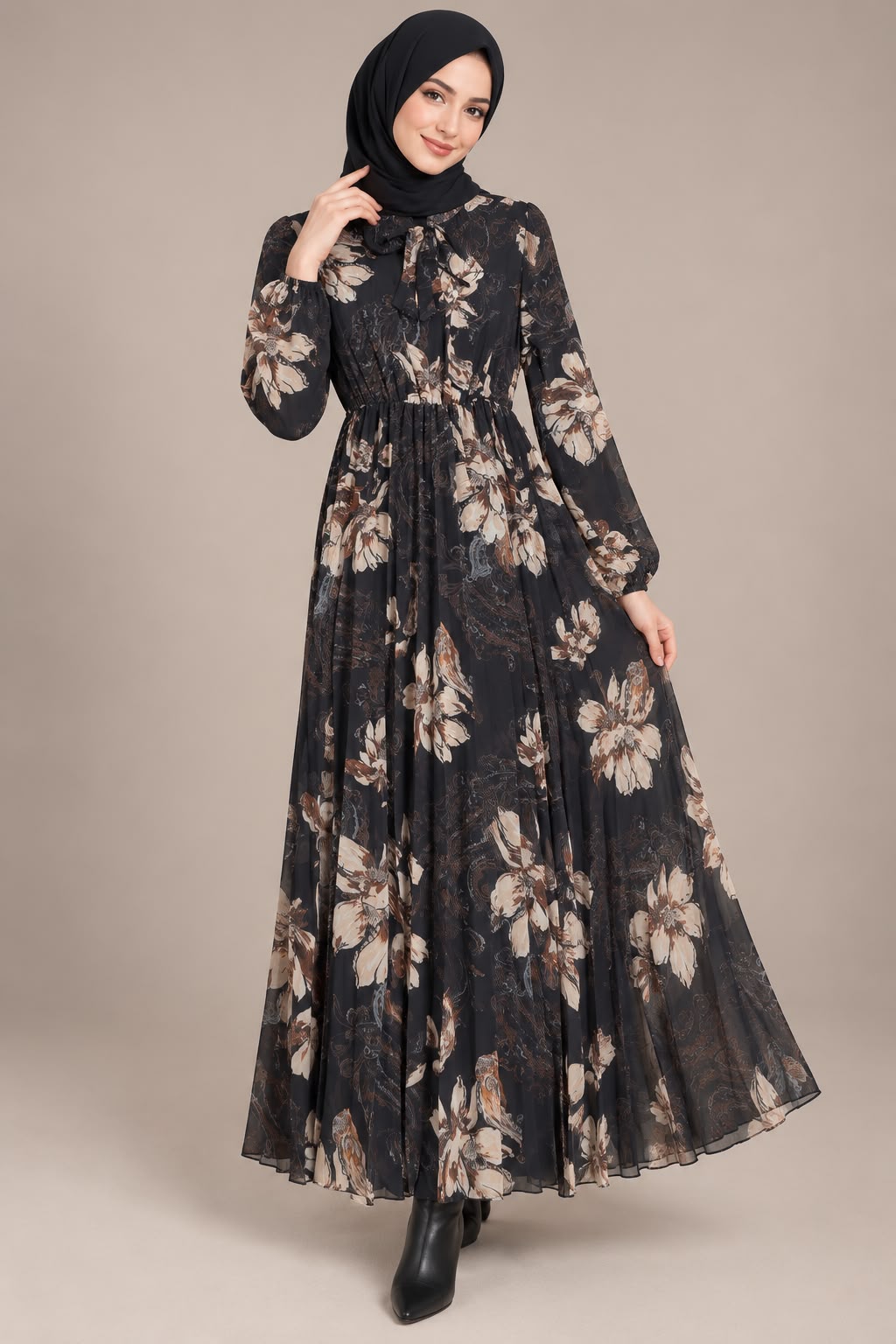Livia Chiffonkleid