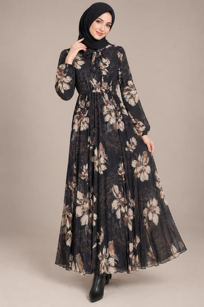Livia Chiffonkleid
