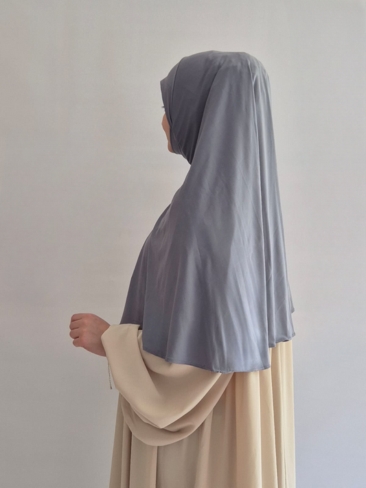 f334 - fertig Hijab grau