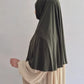 fertig Hijab khaki