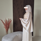 Aylah Kleid - festlich in  beige/gold