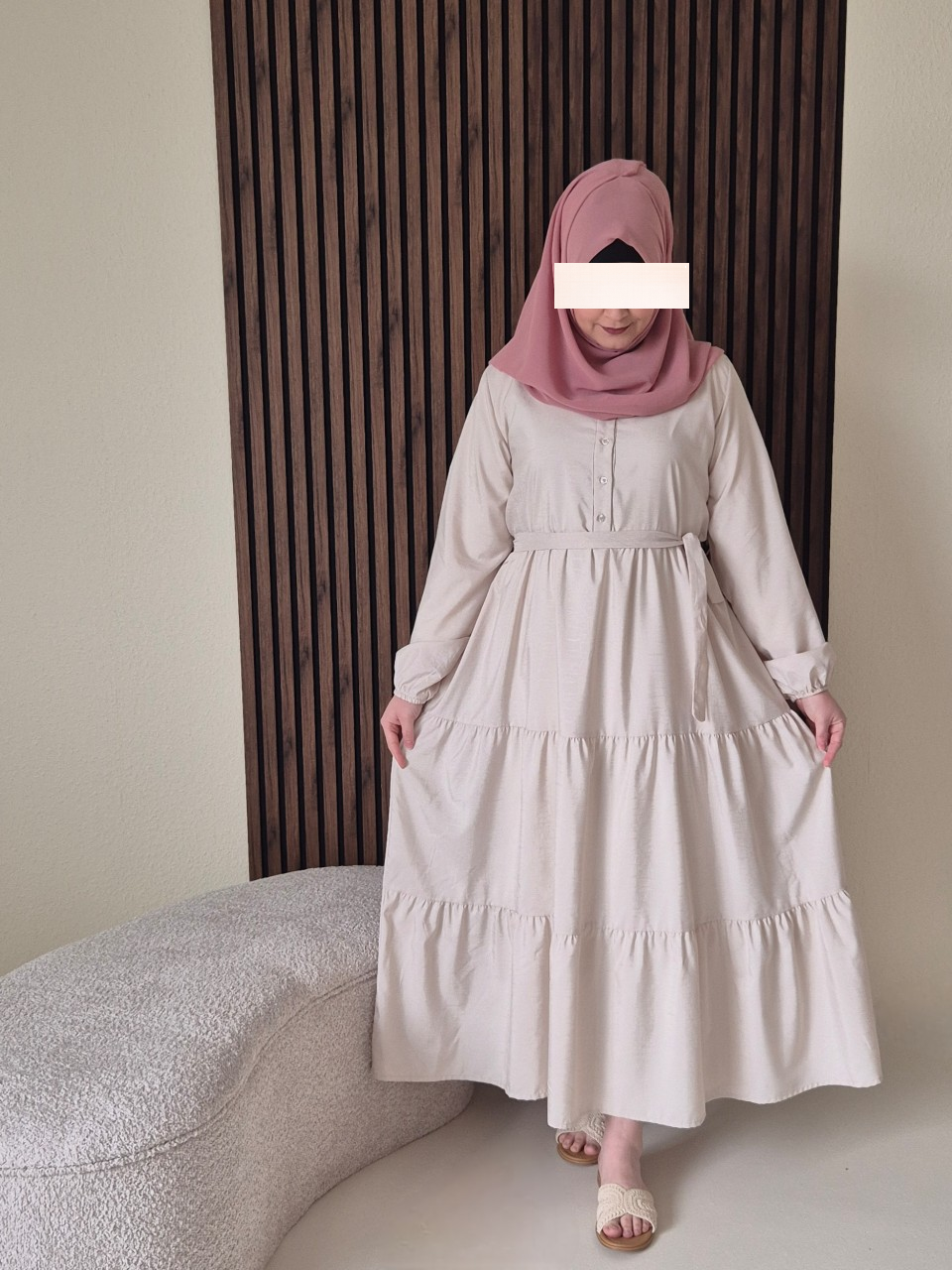 Roos - Freizeitkleid in beige