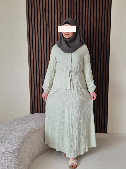 Zweiteiler Set in hellmint