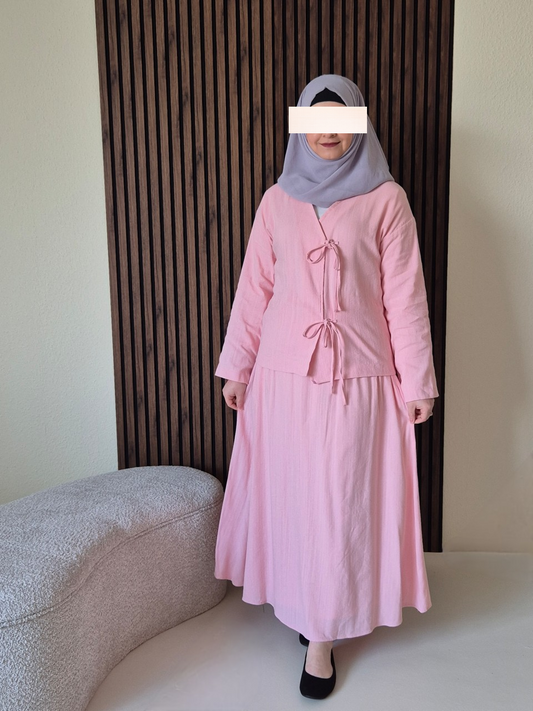 Zaylina Zweiteiler rosa