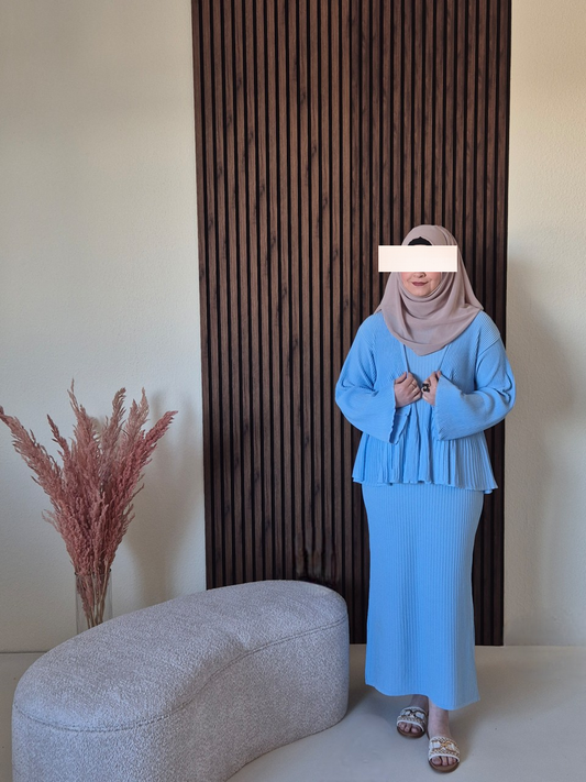 Nimea Set - feminin in hellblau
