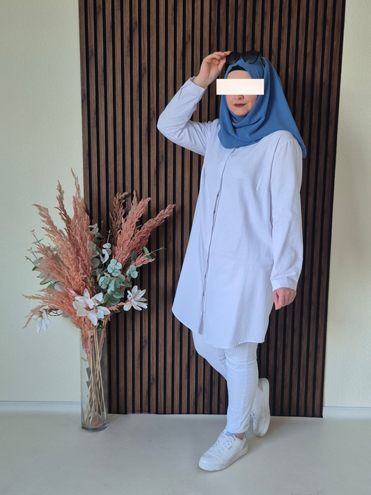 Basic Tunika weiß