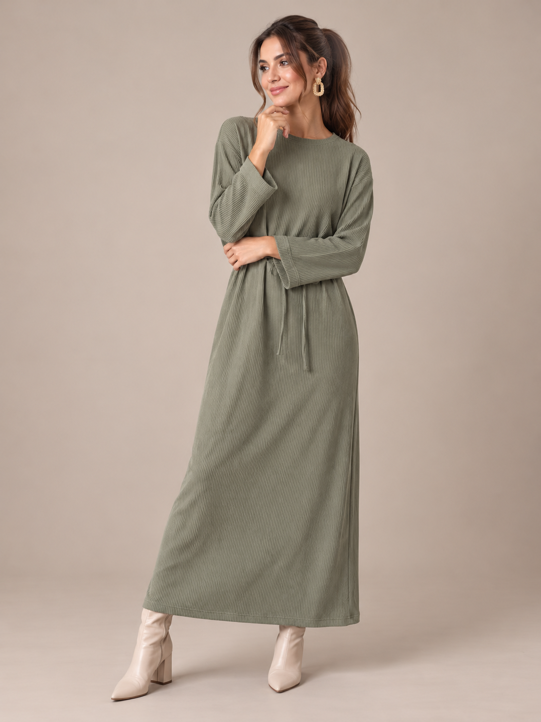 Ribbed dress