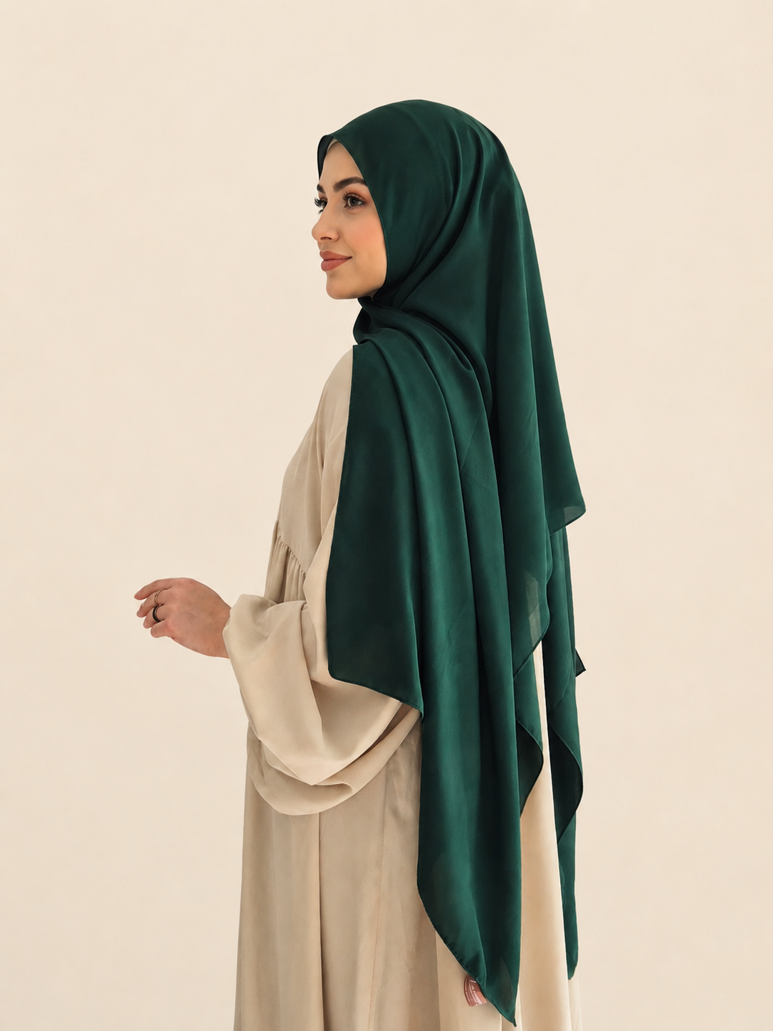 Krepp Hijab