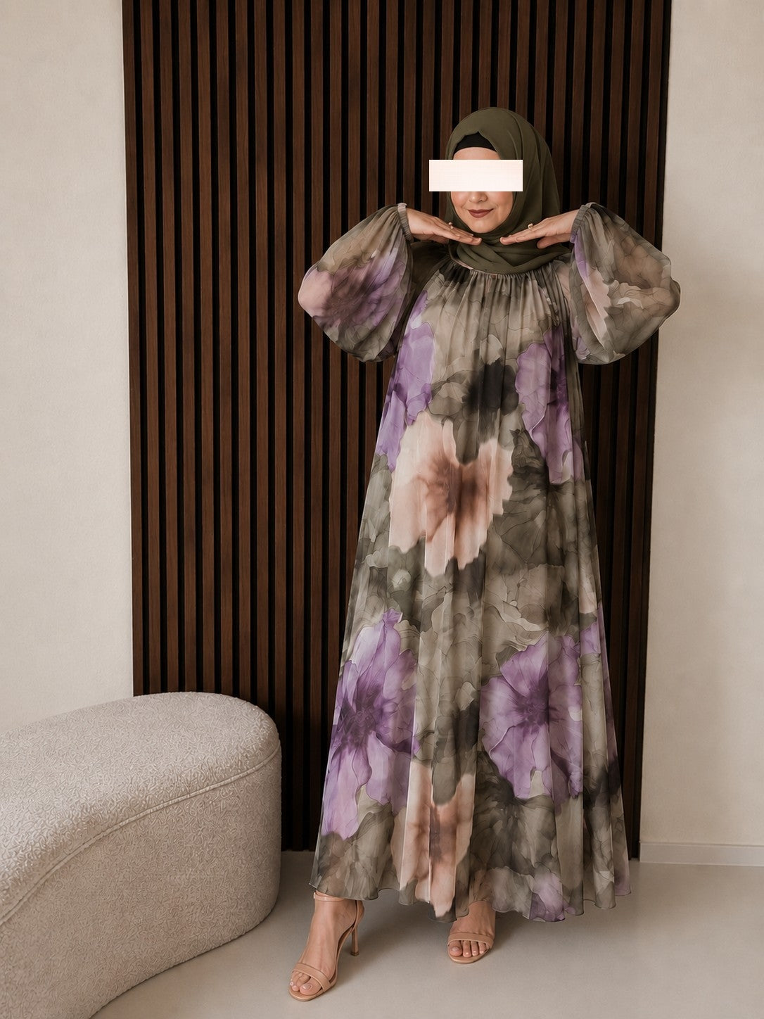 Roselle Maxikleid