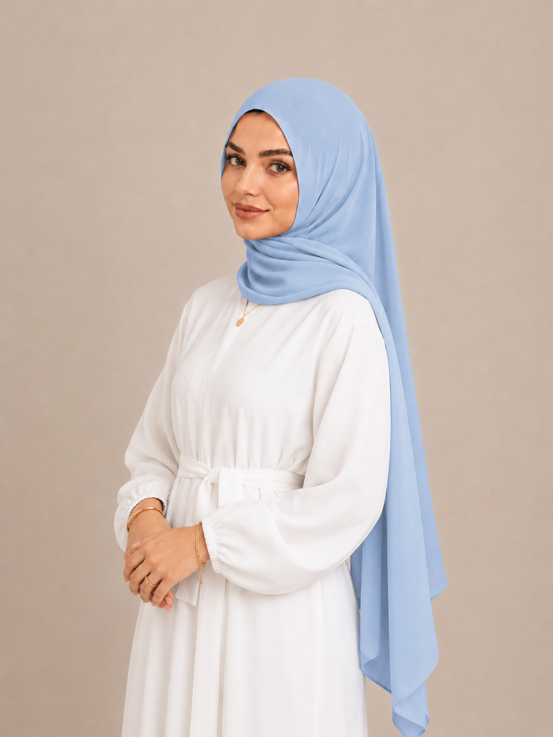 Krepp Hijab
