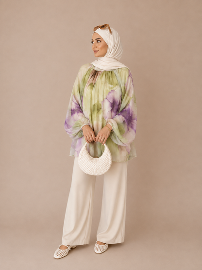 Chiffon tunic