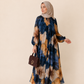 Chiffon Maxikleid