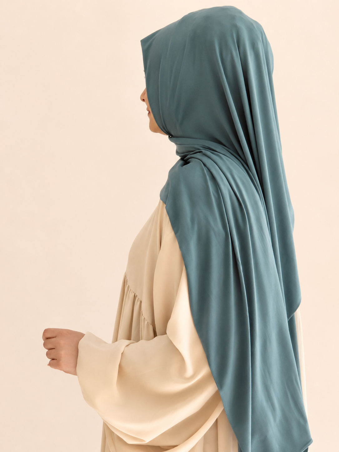 Jersey Premium in Petrol Salbei