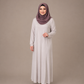 Basic beige slip dress