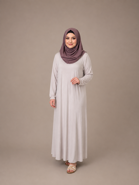 Basic Unterkleid in beige