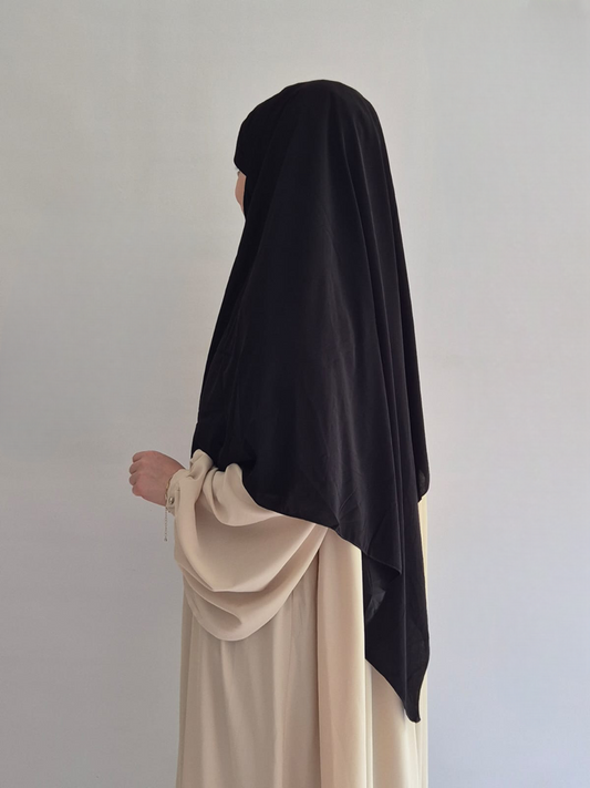 633- Khimar schwarz