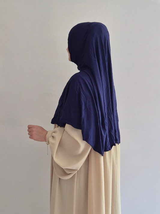 Khimar blau