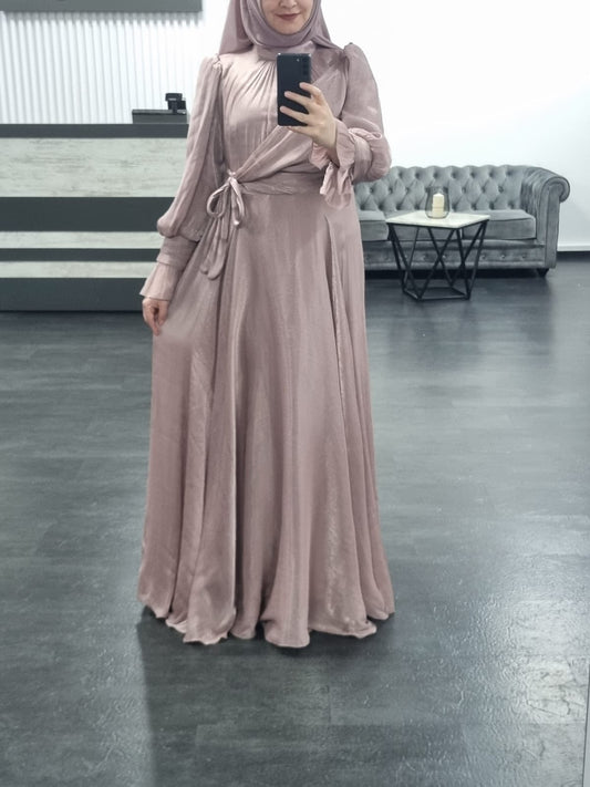 A76- Abendkleid altrose
