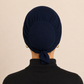 Viskose Bonnet – dunkelblau