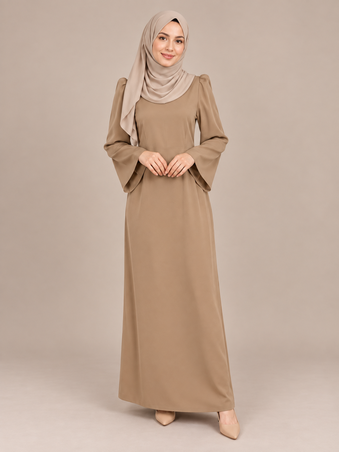 schlichtes Kleid