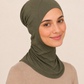 Bonnet mit Hals