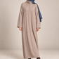 Strickkleid mit Kragen