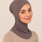 Bonnet mit Hals