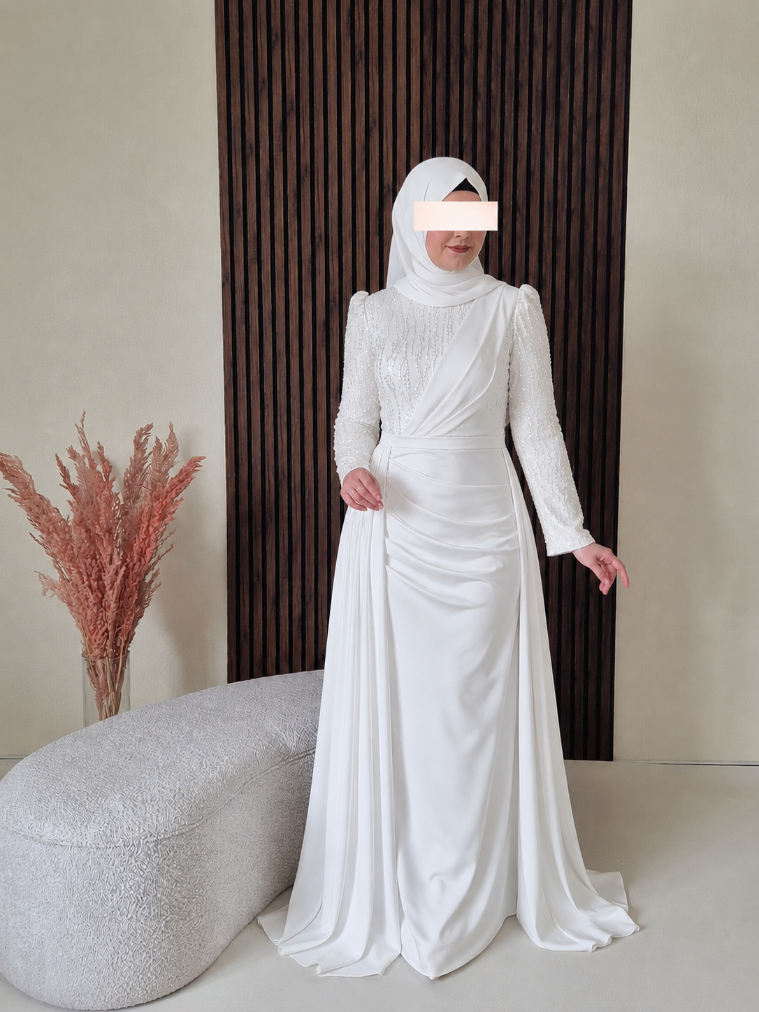 Durra Abendkleid weiß