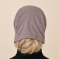 Schlauch Bonnet über Kreuz helltaupe