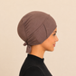 Viskose Bonnet – taupe