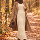Strickkleid mit Lochmuster
