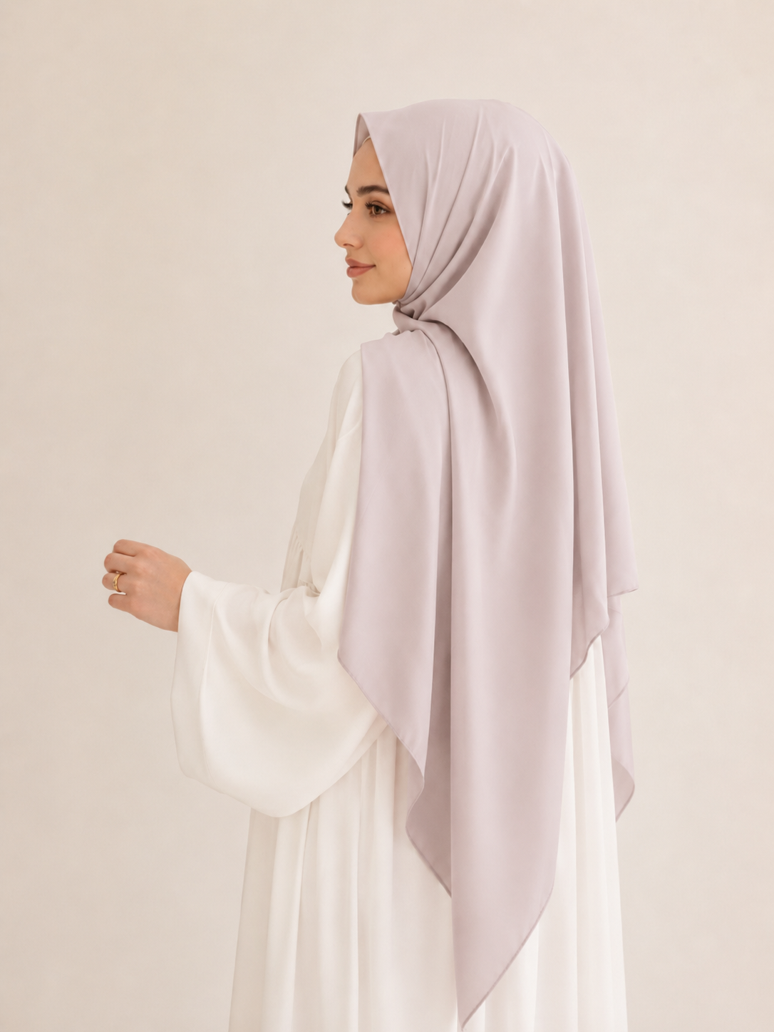 Krepp Hijab