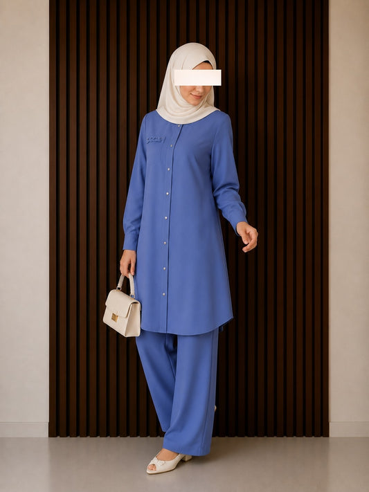 Safa Zweiteiler in hellblau