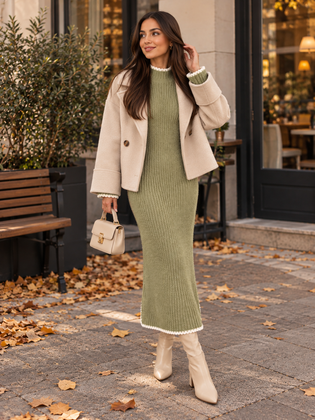 Strickkleid
