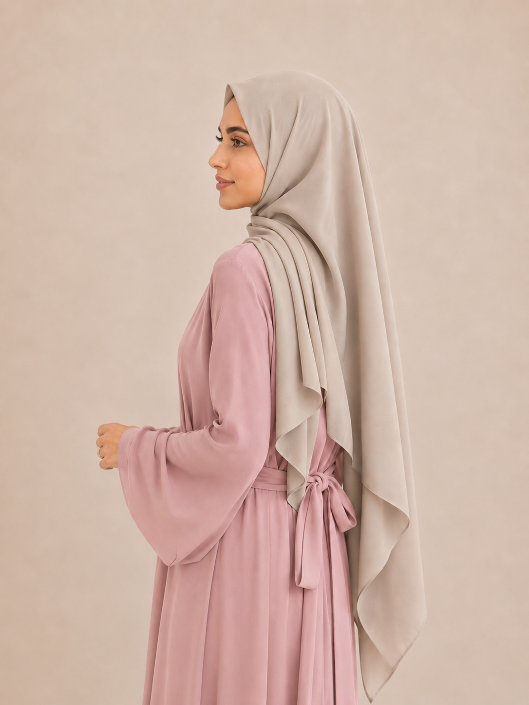 Krepp Hijab
