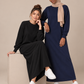 Long-Sleeve Basic Dress