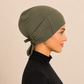 Viskose Bonnet - khaki