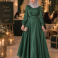 Schlichtes Abendkleid – Elegant & Blickdicht