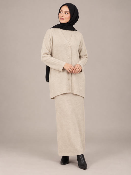 Cardigan & Dress Set