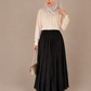 Pleated skirt