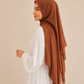 Krepp Hijab