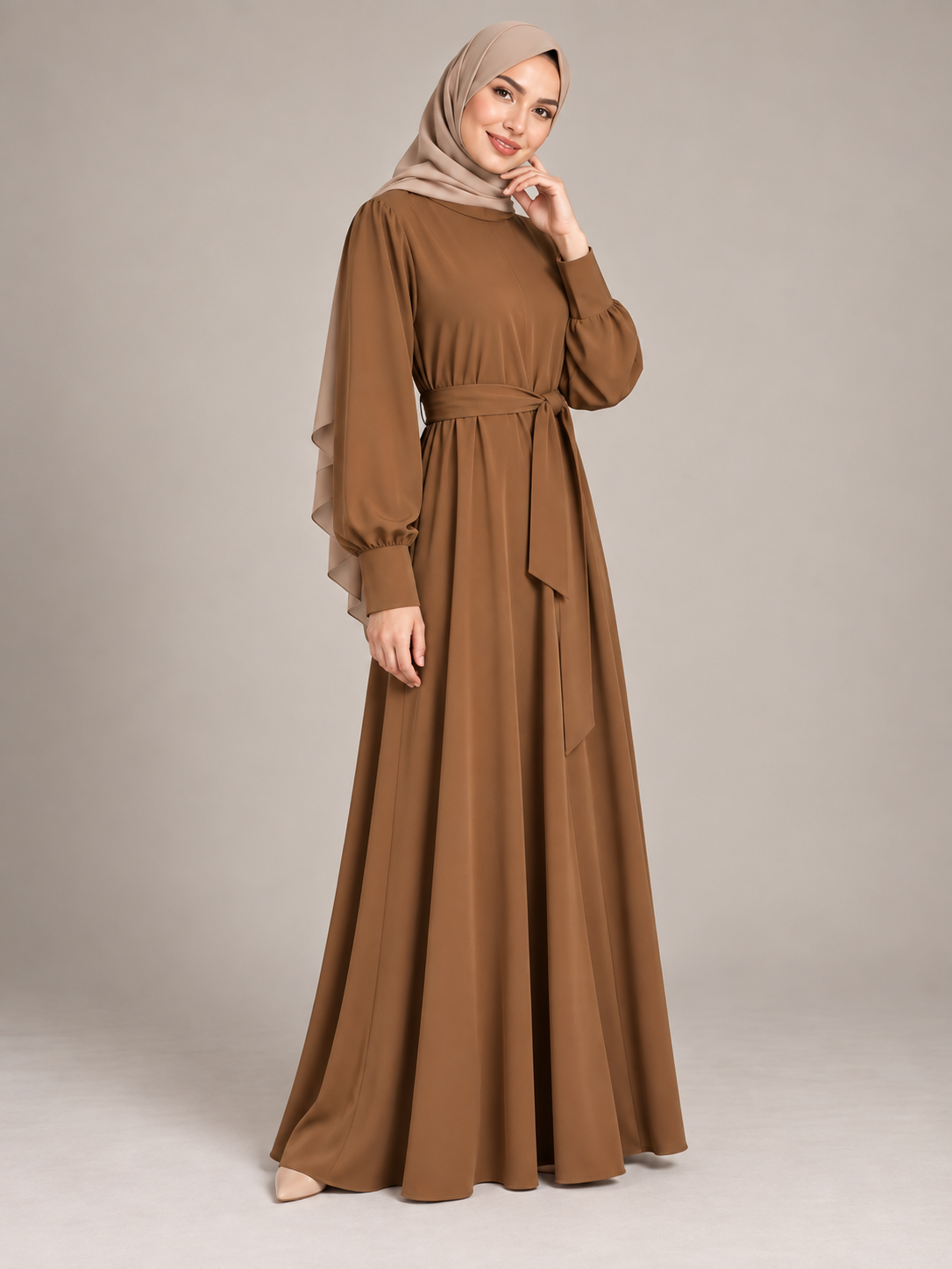 Schlichte Abaya