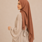 Krepp Hijab