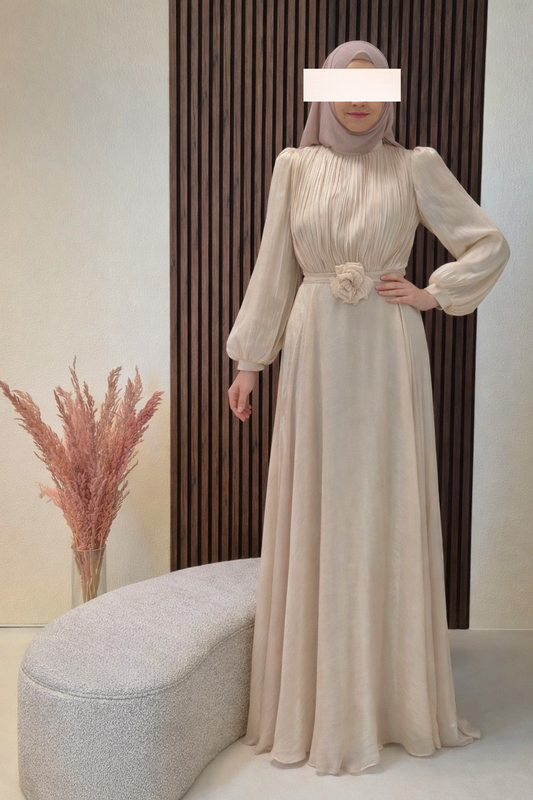 Veyra Abendkleid Steinfarbe