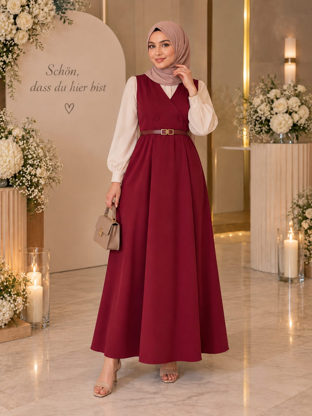 Blusenkleid