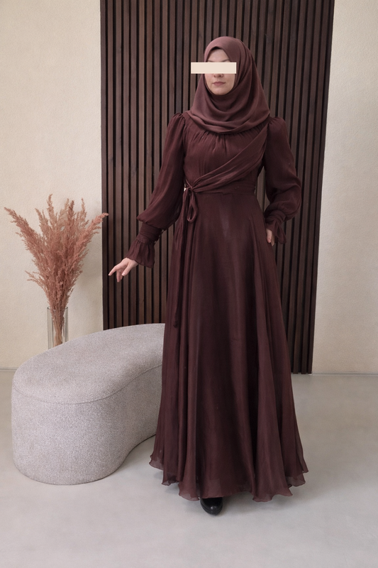 Inara Abendkleid braun
