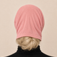 Schlauch Bonnet über Kreuz Apricot-Rosé